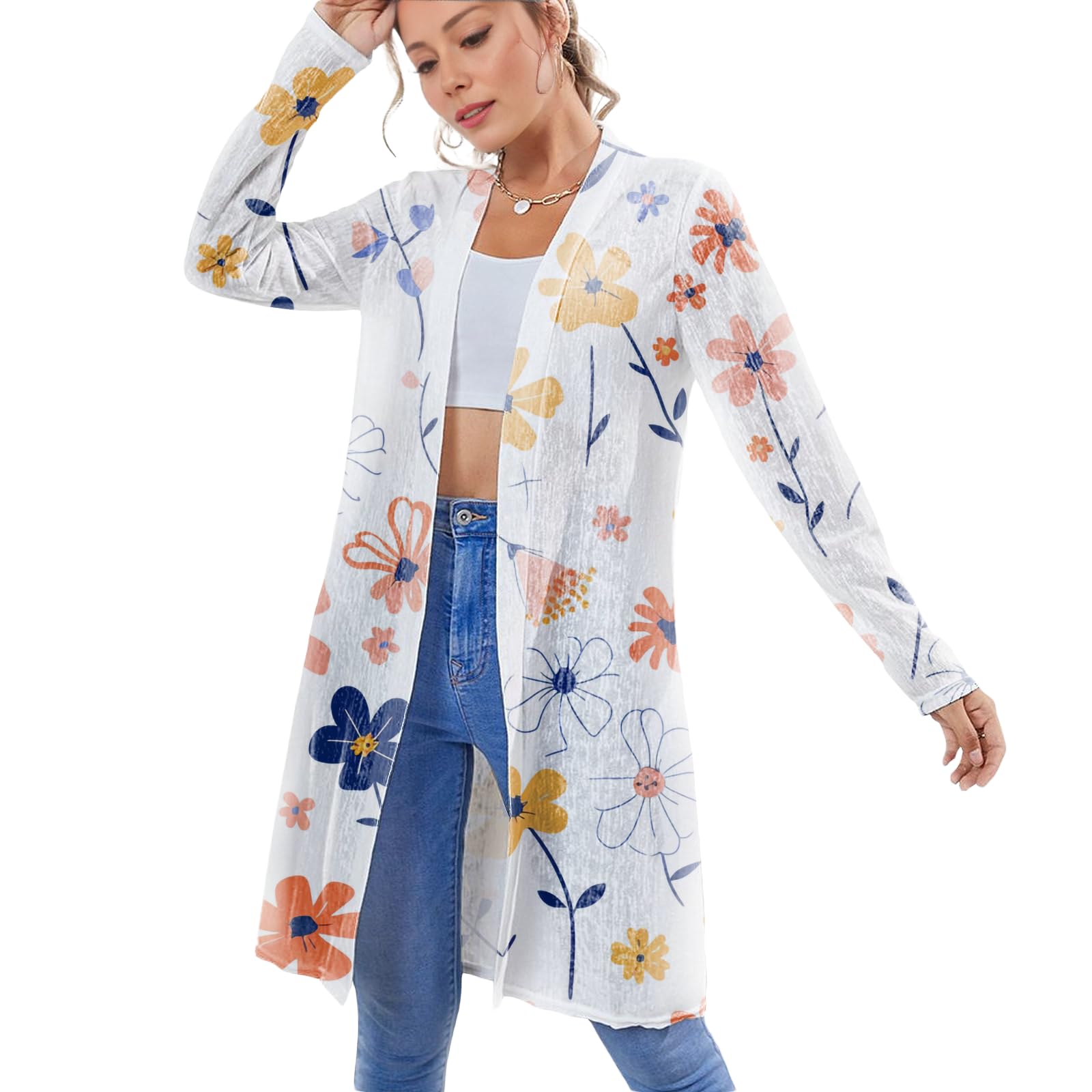 Sweater Shirts for Women Plus Size Comfy and Soft Beach Light Cover Ups Open Front Fashionable Fall Sweater