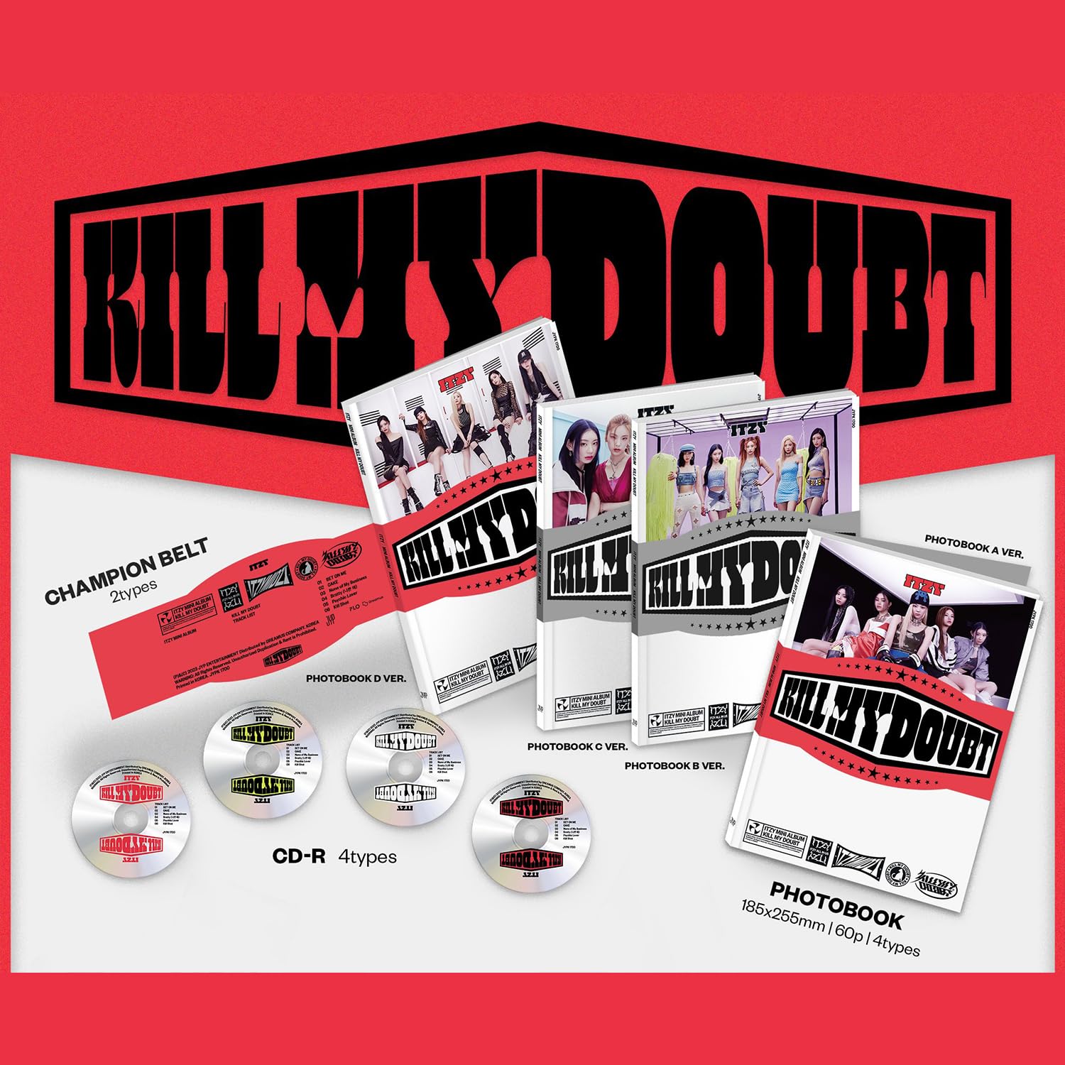 Amazon.com: ITZY - [KILL MY DOUBT] (PHOTOBOOK D Ver