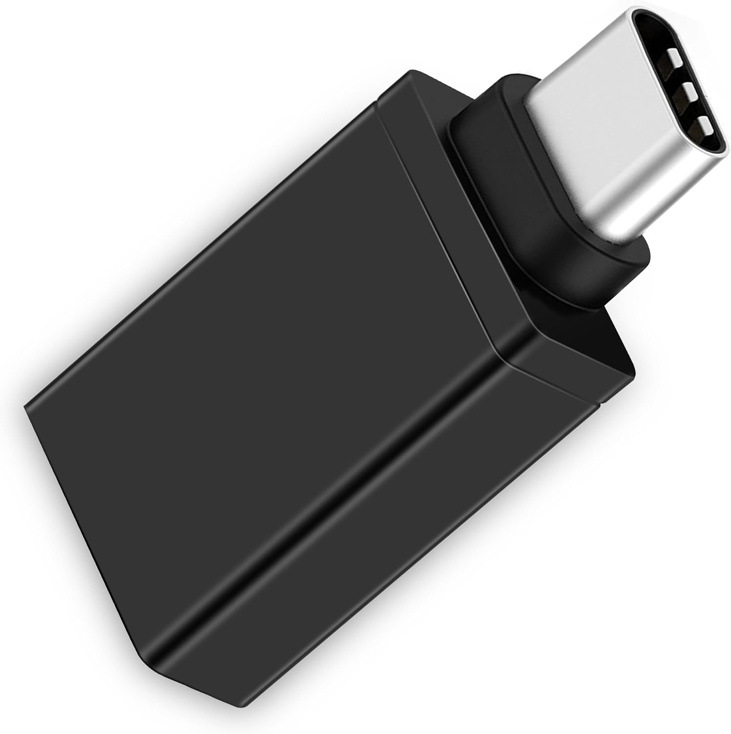 Ailun USB C Adapter Type C Convertor 3Pack High Speed USB C Male to USB A 3.0 Female Converter for Galaxy s20, s20+ S20Ultra S10 Plus Note 10 USB C Power Adapter Fast Charging Speed for Devices Black