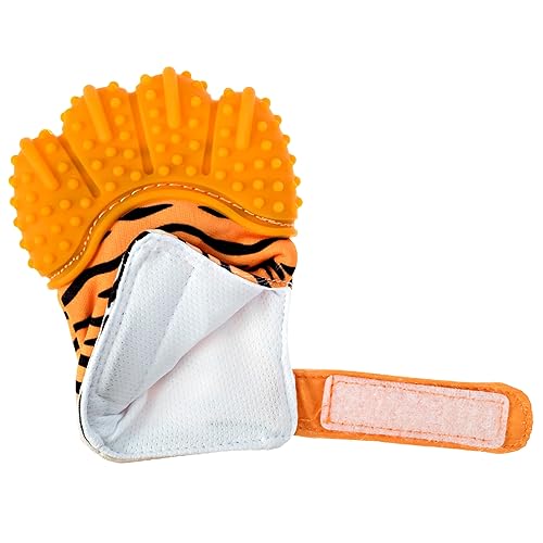 Miniatura 4 de ® Manopla de dentición | Pata de dentición de tigre naranja
