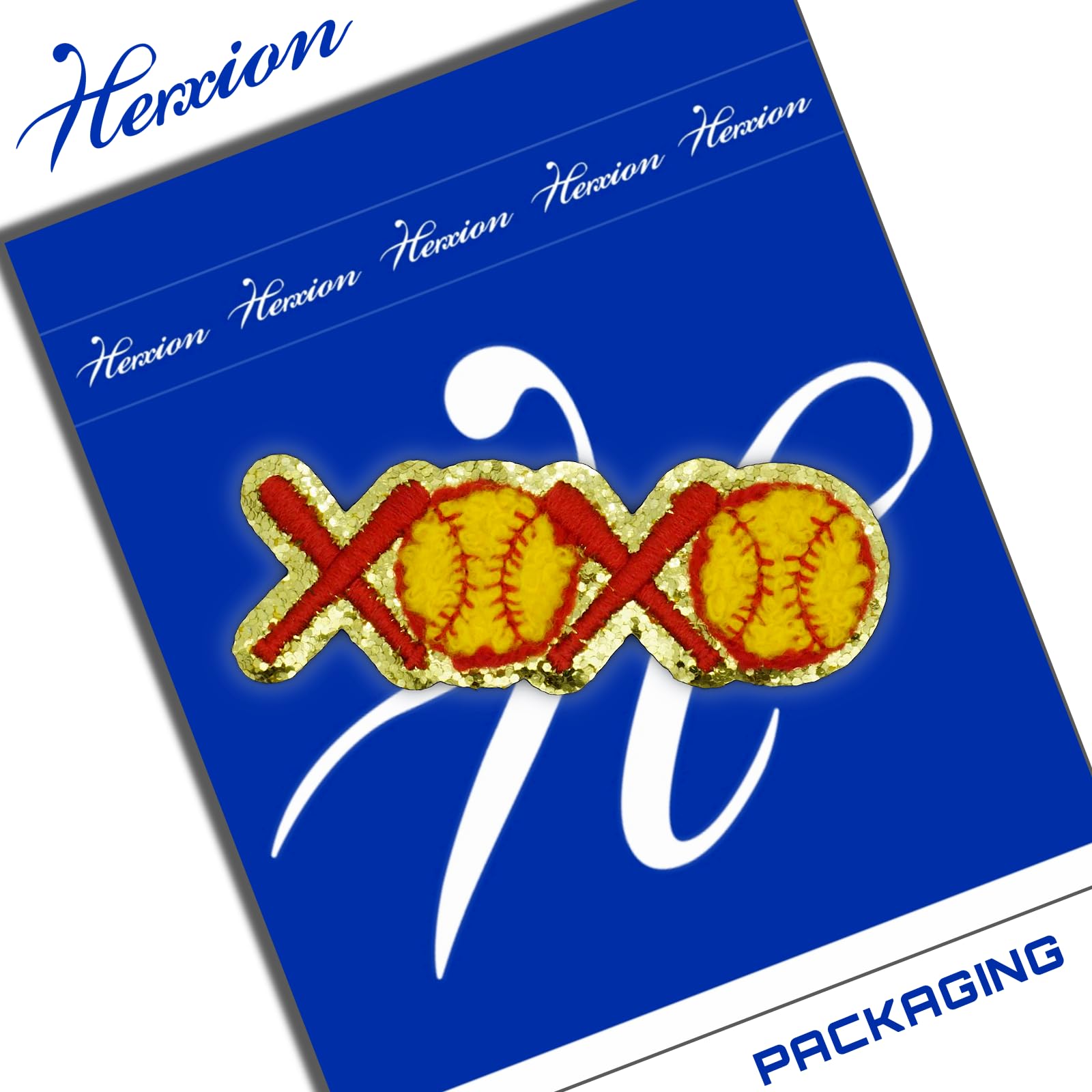 XOXO - Parches para planchar de murciélago y sóftbol, parches bordados con purpurina para equipos deportivos, parches de felpilla para ropa, ropa, chaquetas, mochilas, chalecos, jeans