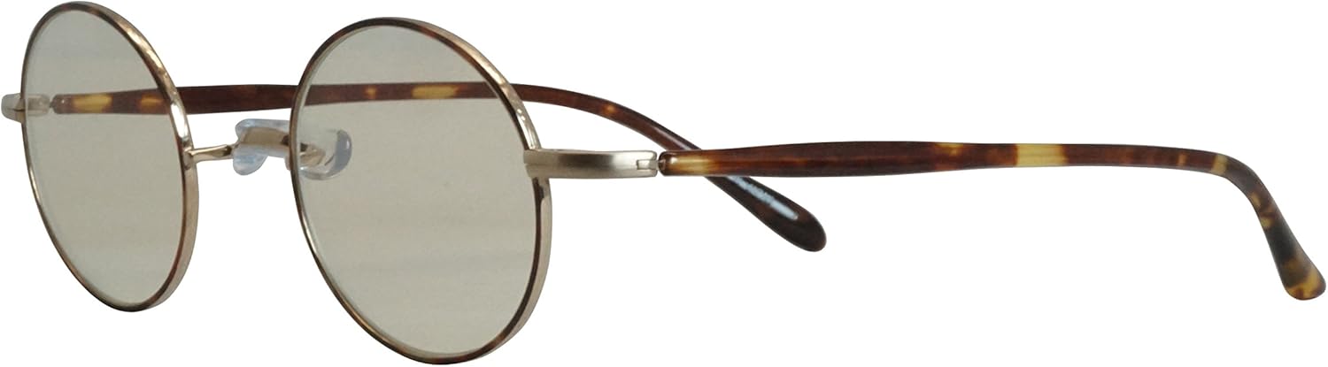 アンティーク 当時物 未使用 一山 銀縁 丸眼鏡 昭和 レトロ