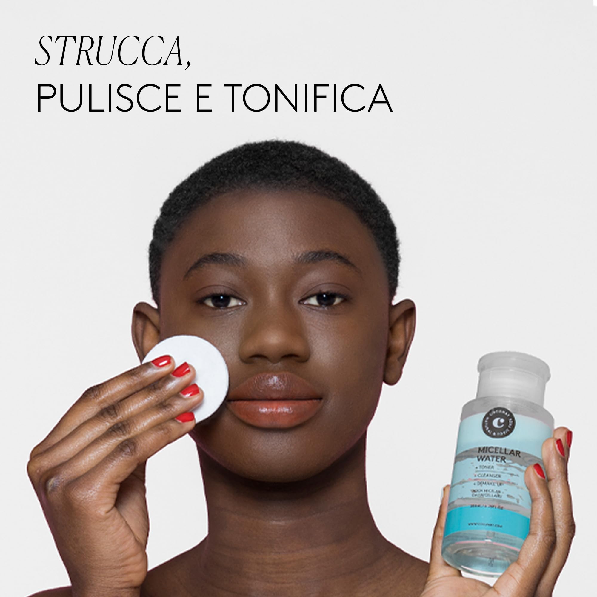 COCUNAT - Acqua Micellare 3 in 1 - Deterge, Tonifica e Rimuove il Trucco - Aloe Vera - Lavanda - Adatta Alle Pelli Sensibili - Senza Silicone e Parabeni - 200 ml
