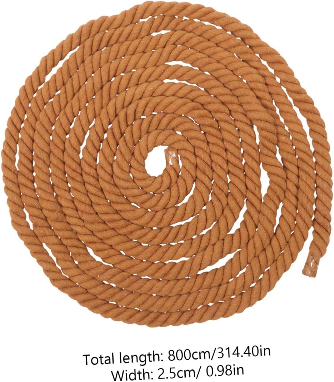 BESPORTBLE Colorful Three-Strand Cotton Tug War Rope Pulling Rope for Family Reunion Games and Outdoor Activities Improve Teamwork Skills for Boys and Girls and Adults