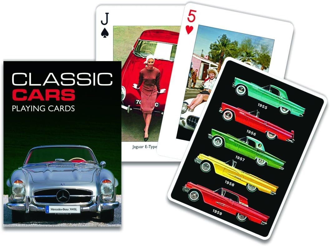 Piatnik 00 1650 Classic Cars Playing Cards