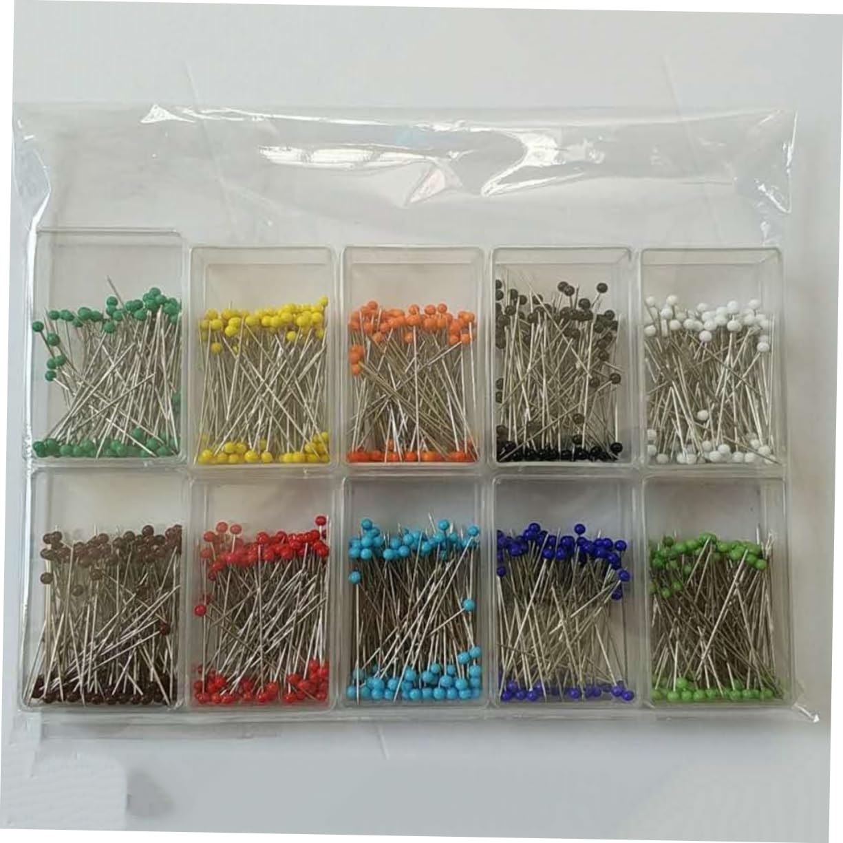 ARTIBETTER 100pcs Glass Pearlized Head Ball Sewing Pins 38mm DIY Crafts Jewelry Dress Making - Image 2