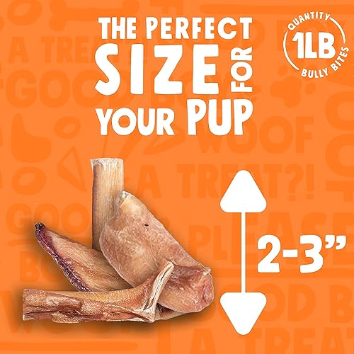 Miniatura 5 de Bully Sticks de 12 pulgadas para perros grandes, sin olor, con alto contenido de proteínas y un solo ingrediente (paquete de 6)