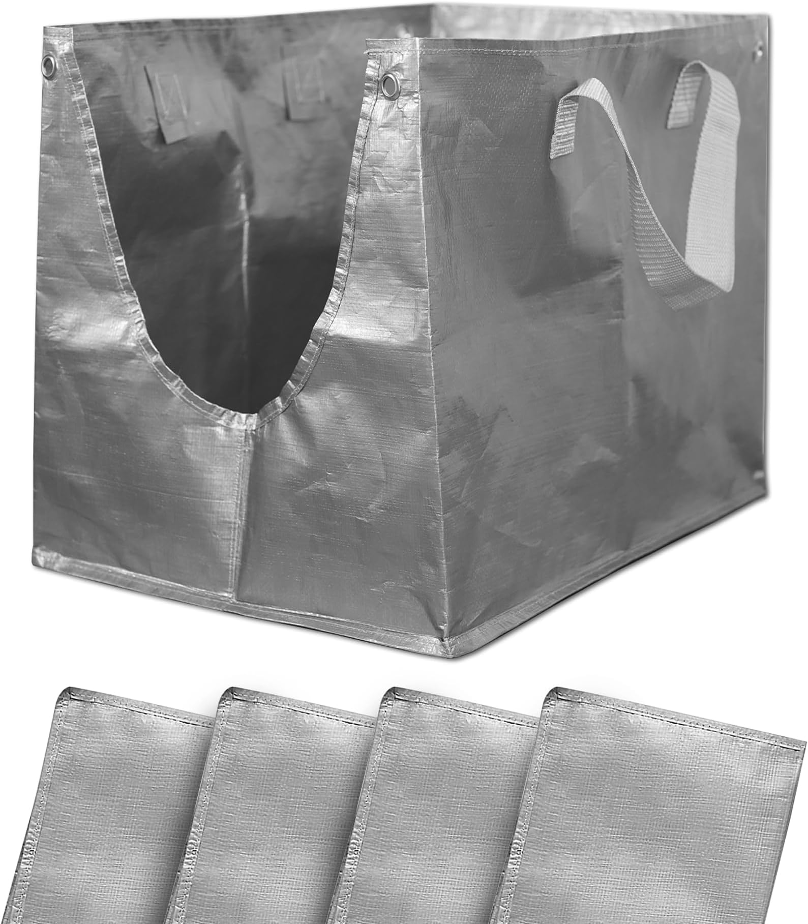 4 Pack Litter Box Liner F Compatible with Modkat Flip Litter Box - Reusable Liners for Cat Litter Box - Flip Litter Liners Type F