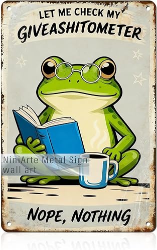 Miniatura 13 de Letrero de metal de café fresco, arte de pared retro para el hogar, cocina, cafetería, oficina, decoración de 8 x 12 pulgadas Café4,Café6,Perro