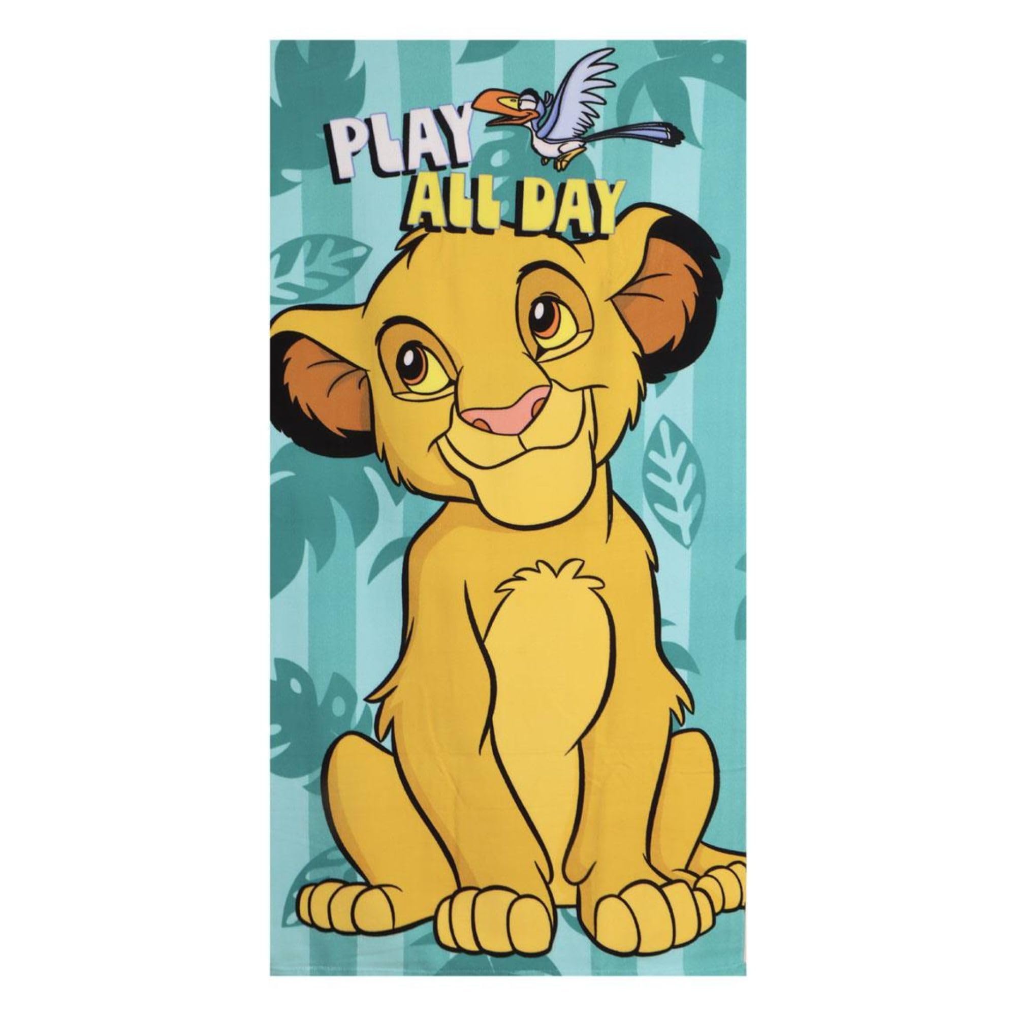 CERDÁ LIFE'S LITTLE MOMENTS Lion King Children's Microfibre Towel for Bath and Beach – Microfibre Towel for Children and Daily Use