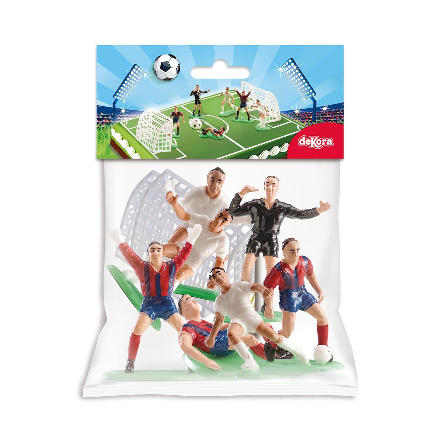 Dekora - Birthday Cake Decoration with Football Figures