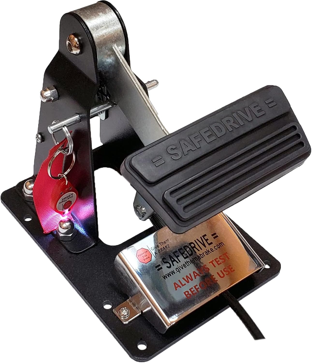 SAFEDRIVE Universal Dual Brake, Instructors Passenger Side Brake, School Student Drivers Ed Training Brake Pedal, RHD Brake