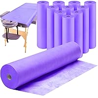Vista 15 de Tudomro 2 rollos de sábanas desechables no tejidas para mesa de masaje, sábanas de masaje de tela no tejida, impermeable, cubierta de cama Negro