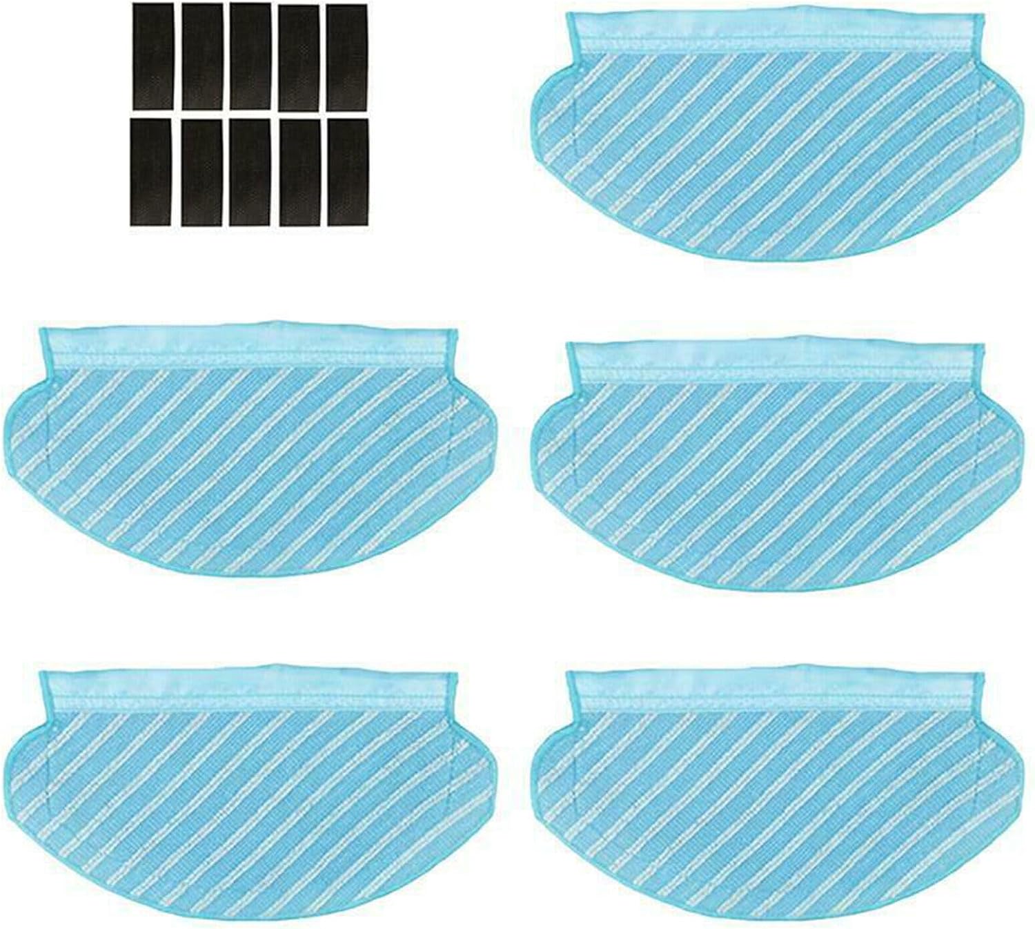 10pcs Cleaning Mop Magical Stickers Replacement for Deebot OZMO950 920