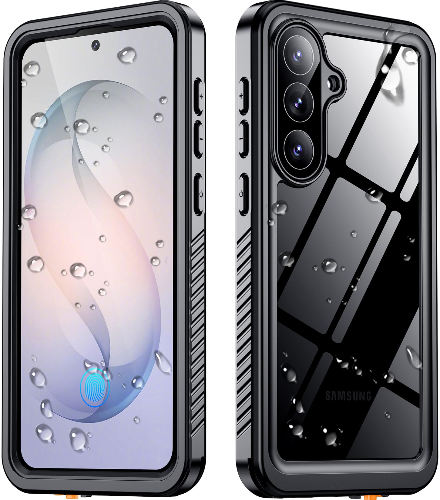 SPIDERCASE Designed for Samsung Galaxy S26 Ultra Case Waterproof,Built-in Screen & Camera Lens Protector[IP68 Underwater] [Military Grade Shockproof] Full Body Protection Phone Case,Black/Clear — view 16