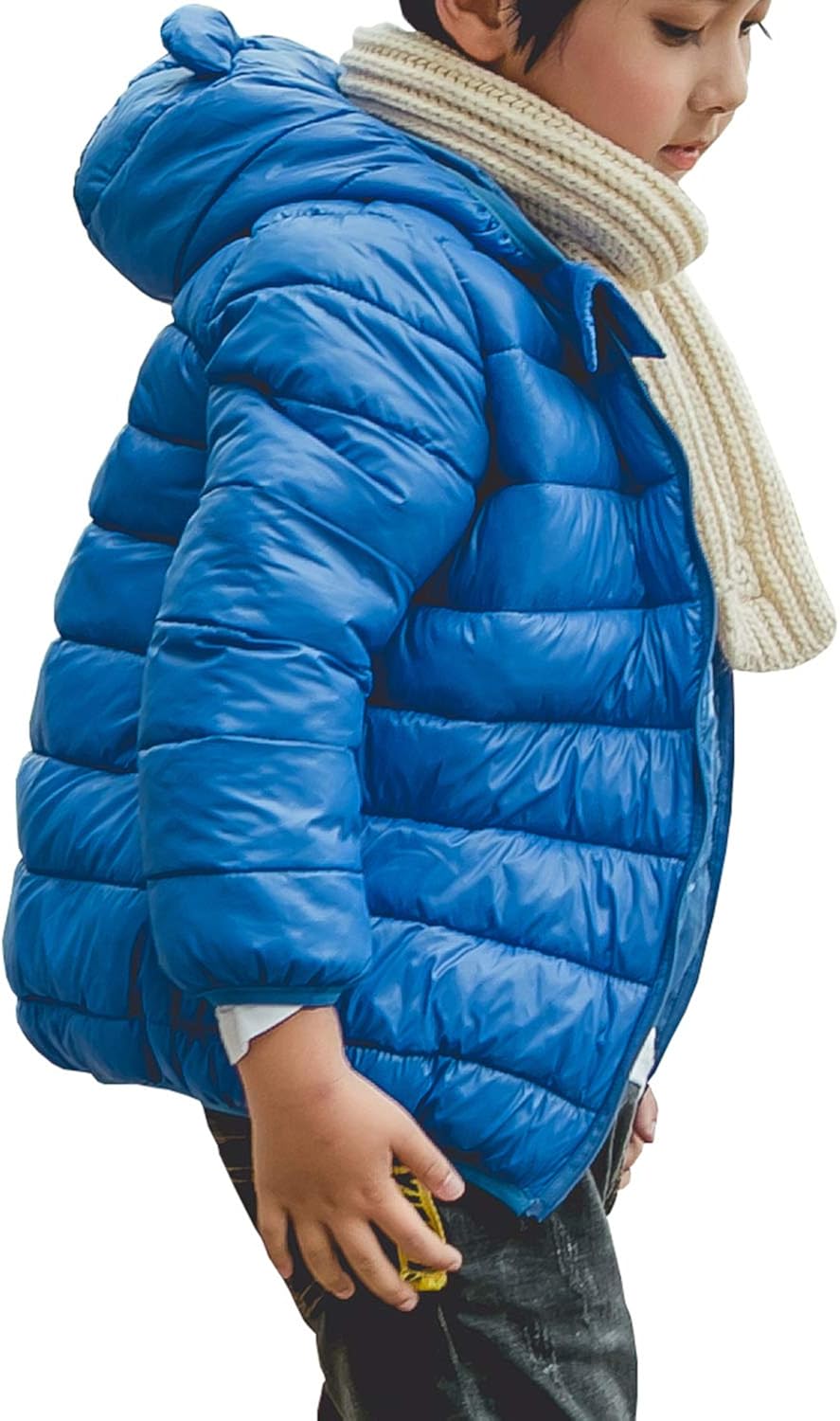 Vista 4 de Abrigos de invierno de estilo inflado con capucha para bebé