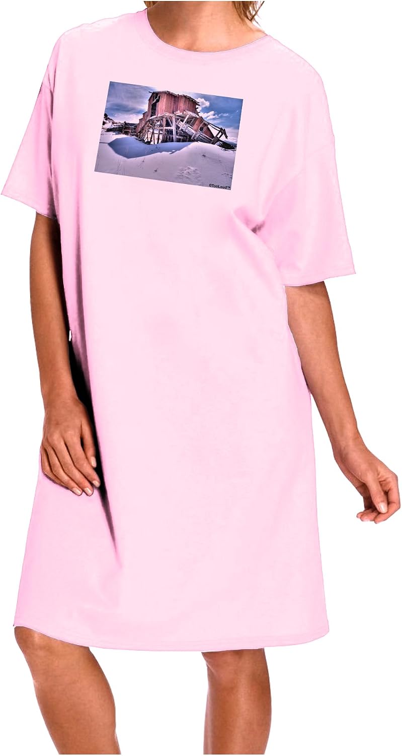 TOOLOUD Victor Mines Colorado Adult Wear Around Short Sleeve Women's Night Shirt and Dress