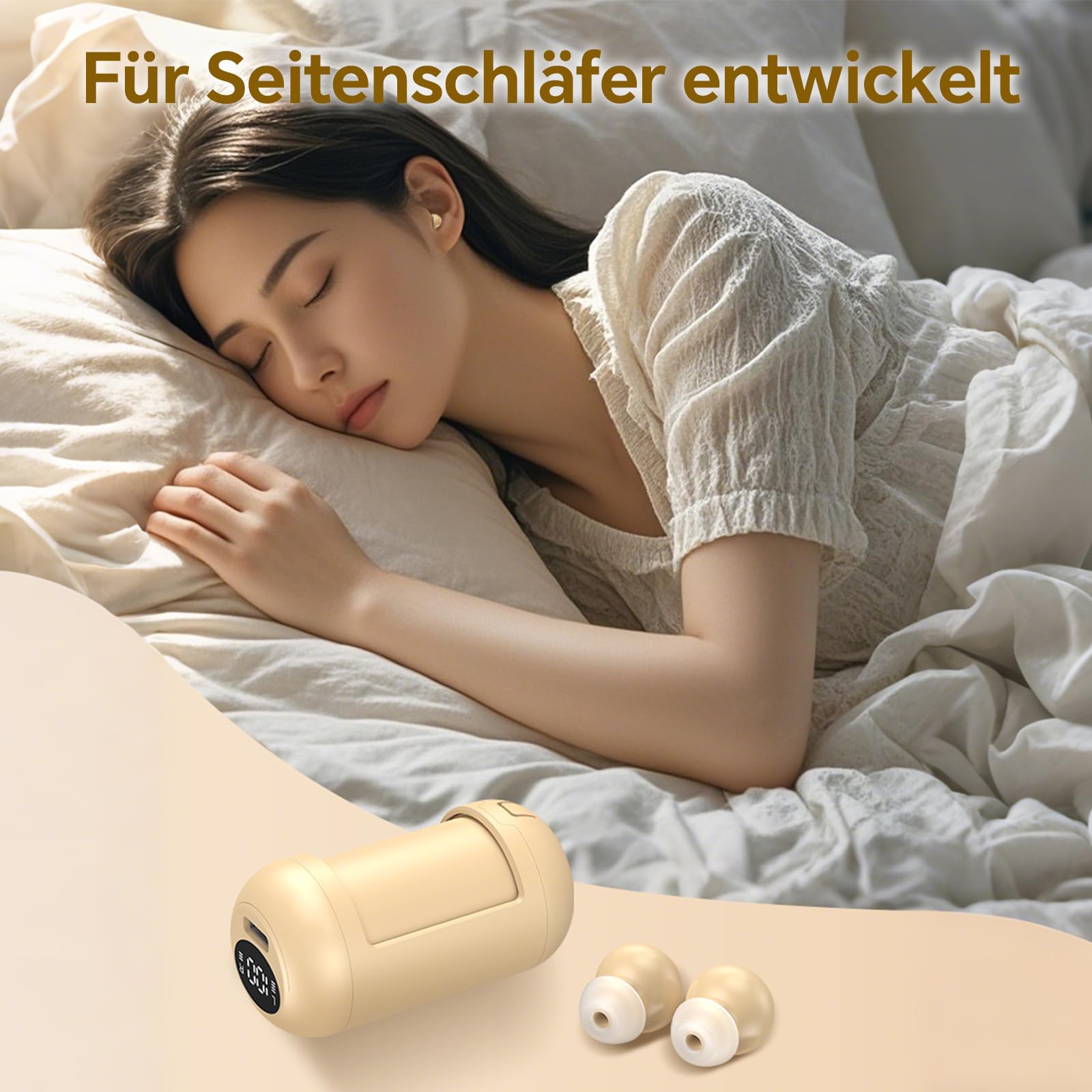Mini Auriculares Inalámbricos Bluetooth Pequeños para Dormir Invisibles en la oreja Sueño Bluetooth Auriculares Inalámbricos Auriculares Pequeños Auriculares Inalámbricos Sleeping In Ear Headphones