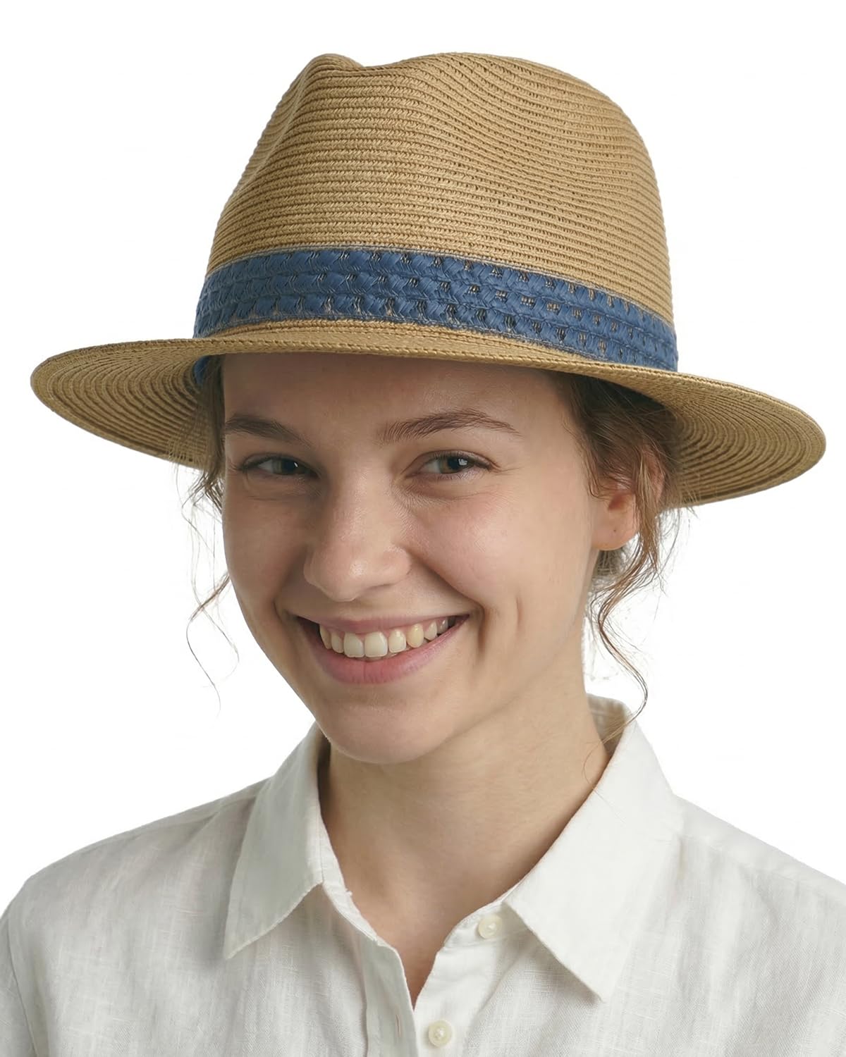 Zylioo S/M/L/XL/XXL Sonnenhut Strohhut Großen Kopf Hut Heren Damen Sommerhut Sonnenshutz Panamahut UV Schutz Strandhut für Urlaub