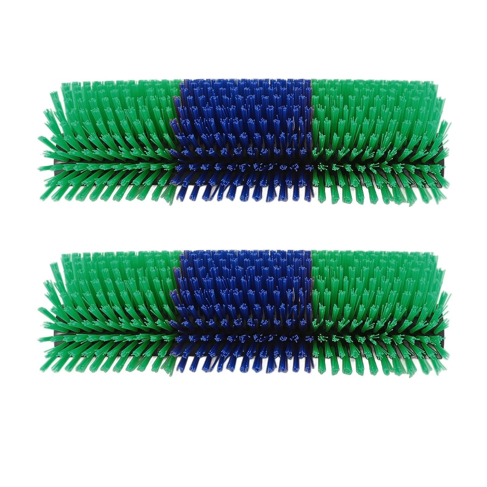 2 Stück Tierbürsten, 17,13 Zoll Länge, for Pferde und Rinder(Green)