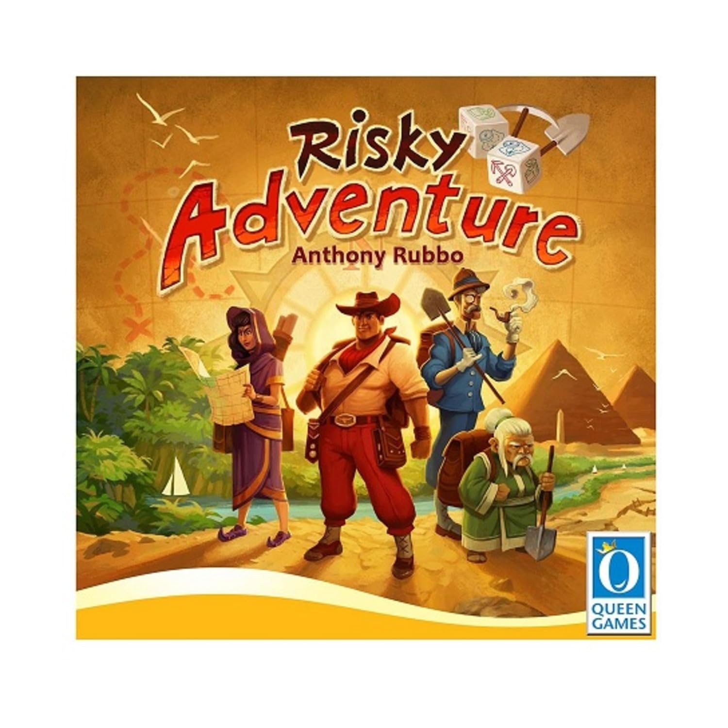 Queen Games 10191 - "Risky Adventure"