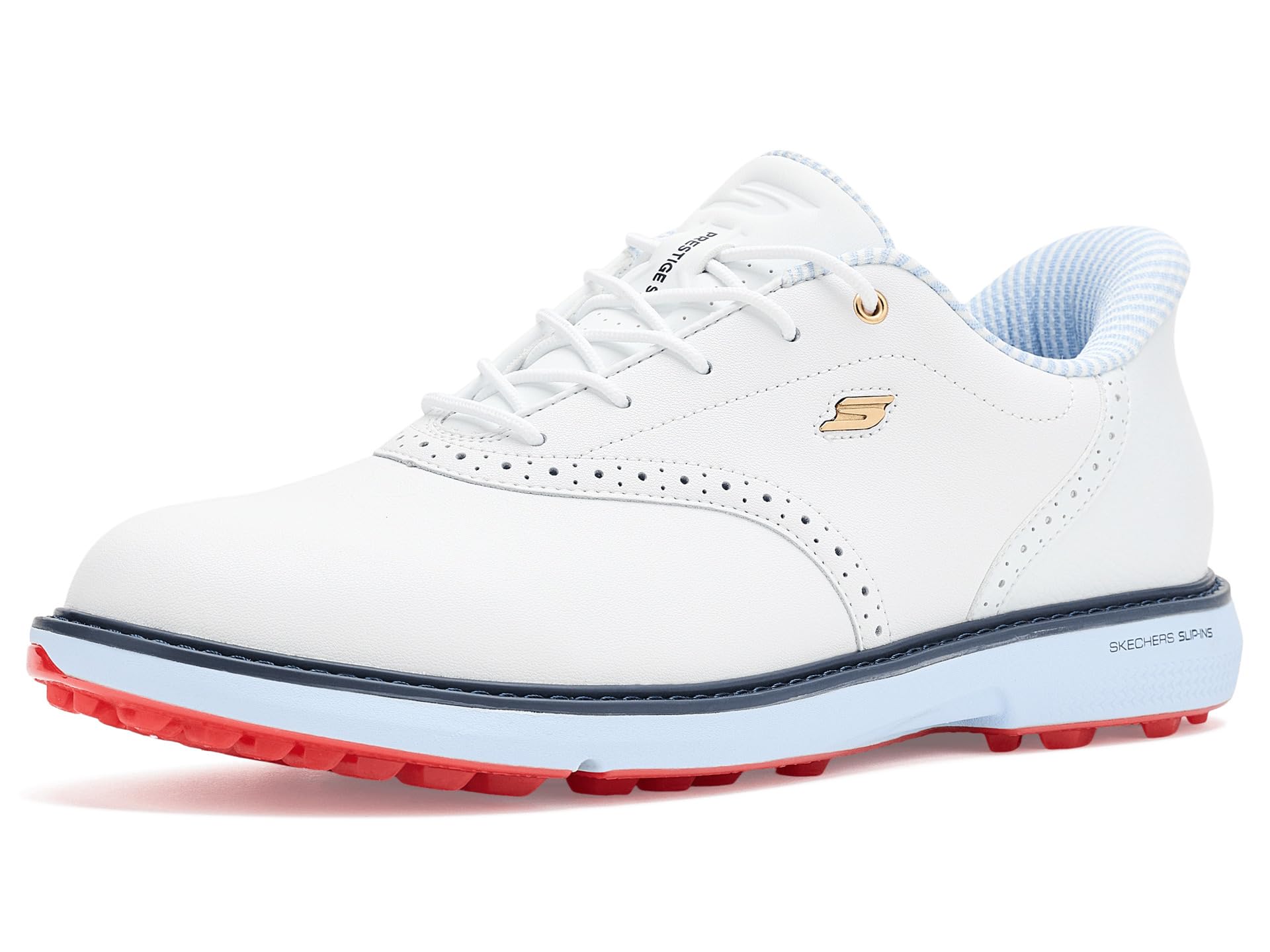 Skechers Uomo Go Golf Prestige SL Waterproof Spiked Golf Shoes Slip-in ALLENATRICE