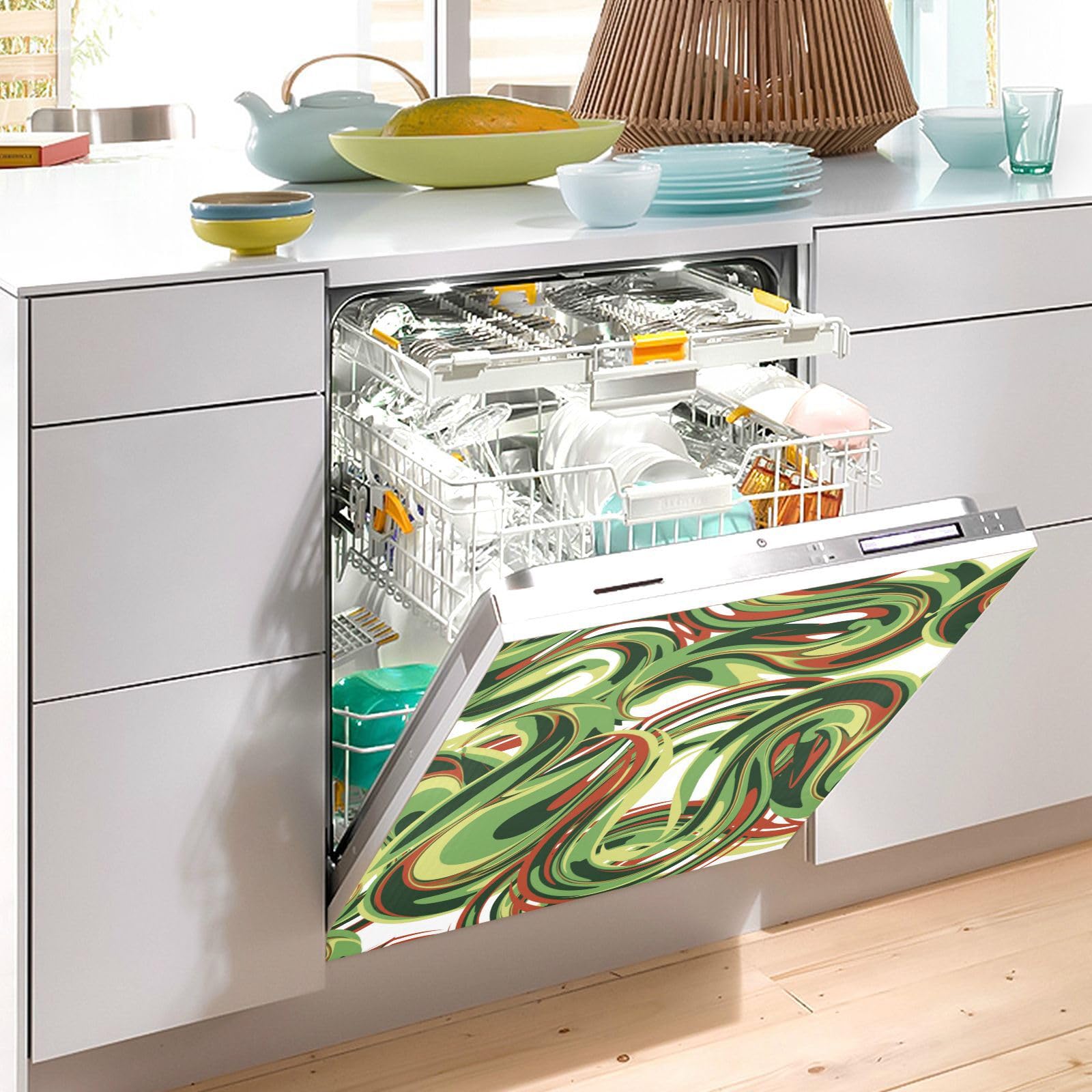 Aimants Réfrigérateur Ronds - Motif Rose Nœud Magnétique Durable - Pour Cuisine, Bureau
