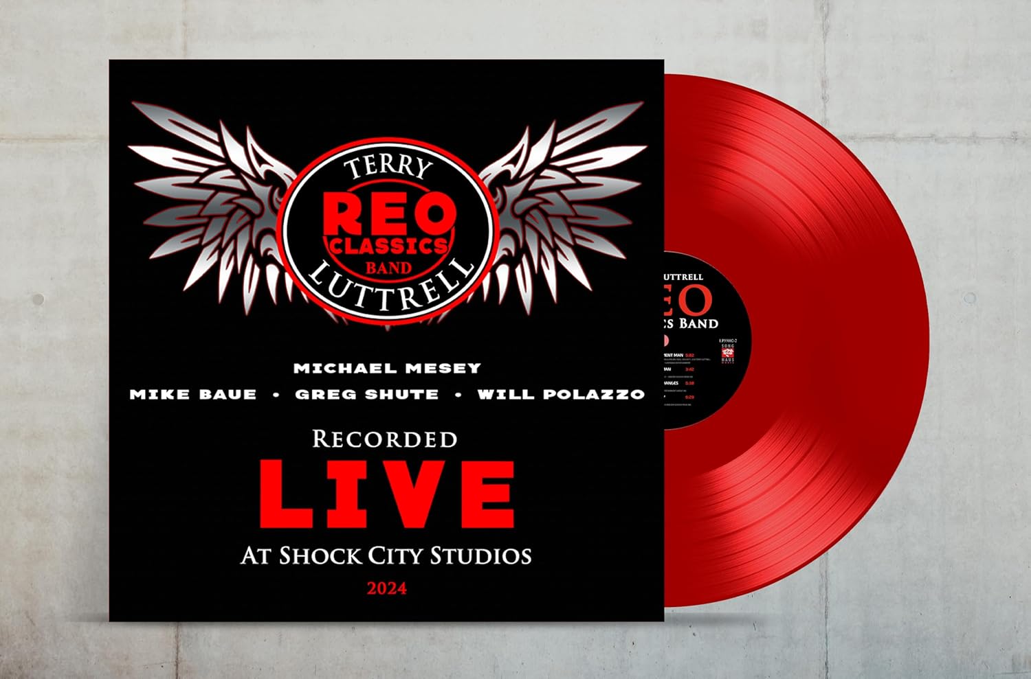 Recorded Live At Shock City Studios 2024 por REO Classics Band — capa do álbum