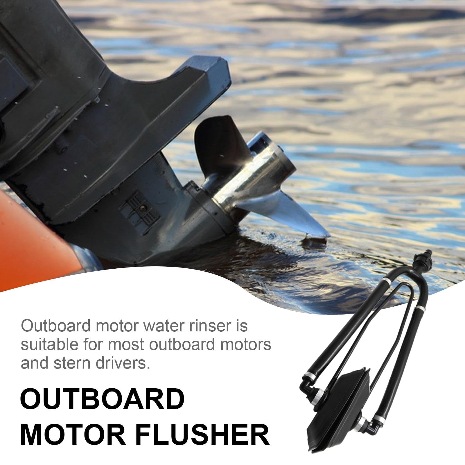 Boat Motor Flusher, Multipurpose Boat Water Muffs, Outboard