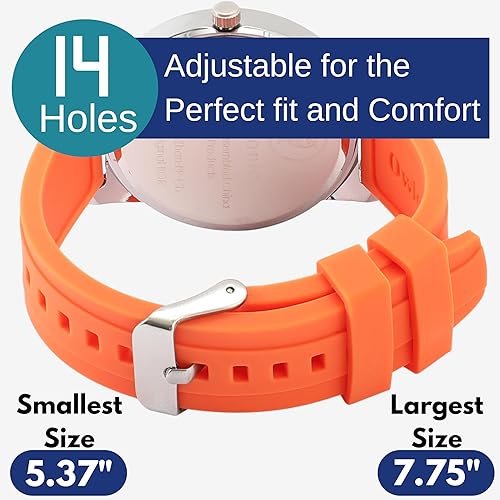 Miniatura 4 de OWLCONIC Reloj analógico para niños Relojes para niñas y niños de 7 a 12 años Reloj analógico para niños Herramienta de enseñanza para decir la