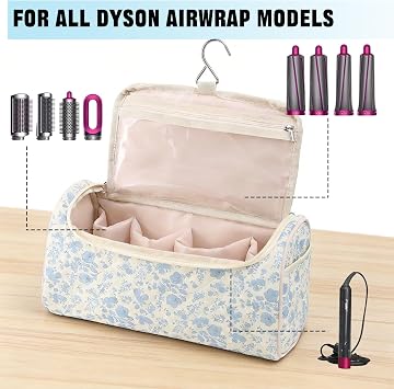 Hair Tools Travel Bag Compatible with Dyson Airwrap,Quilted Storage Case