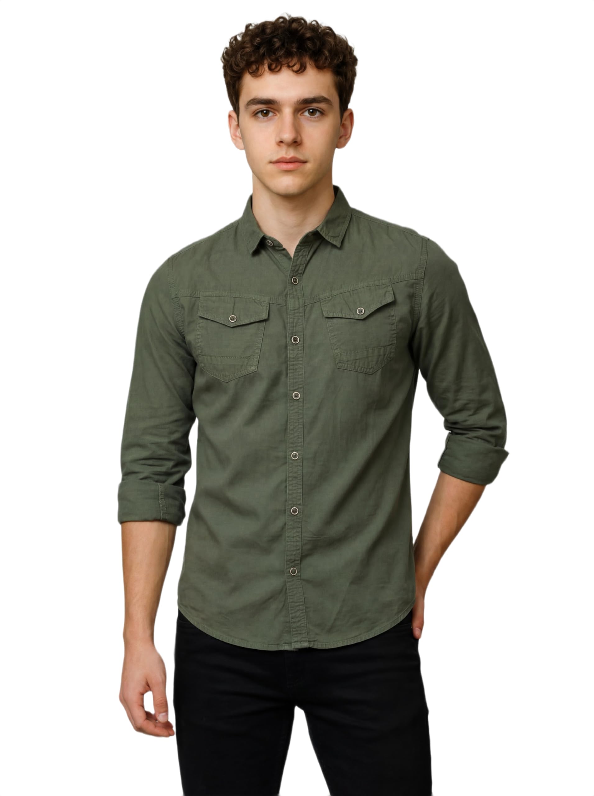 amazon brand - inkast Men Cotton Shirt-picture-39