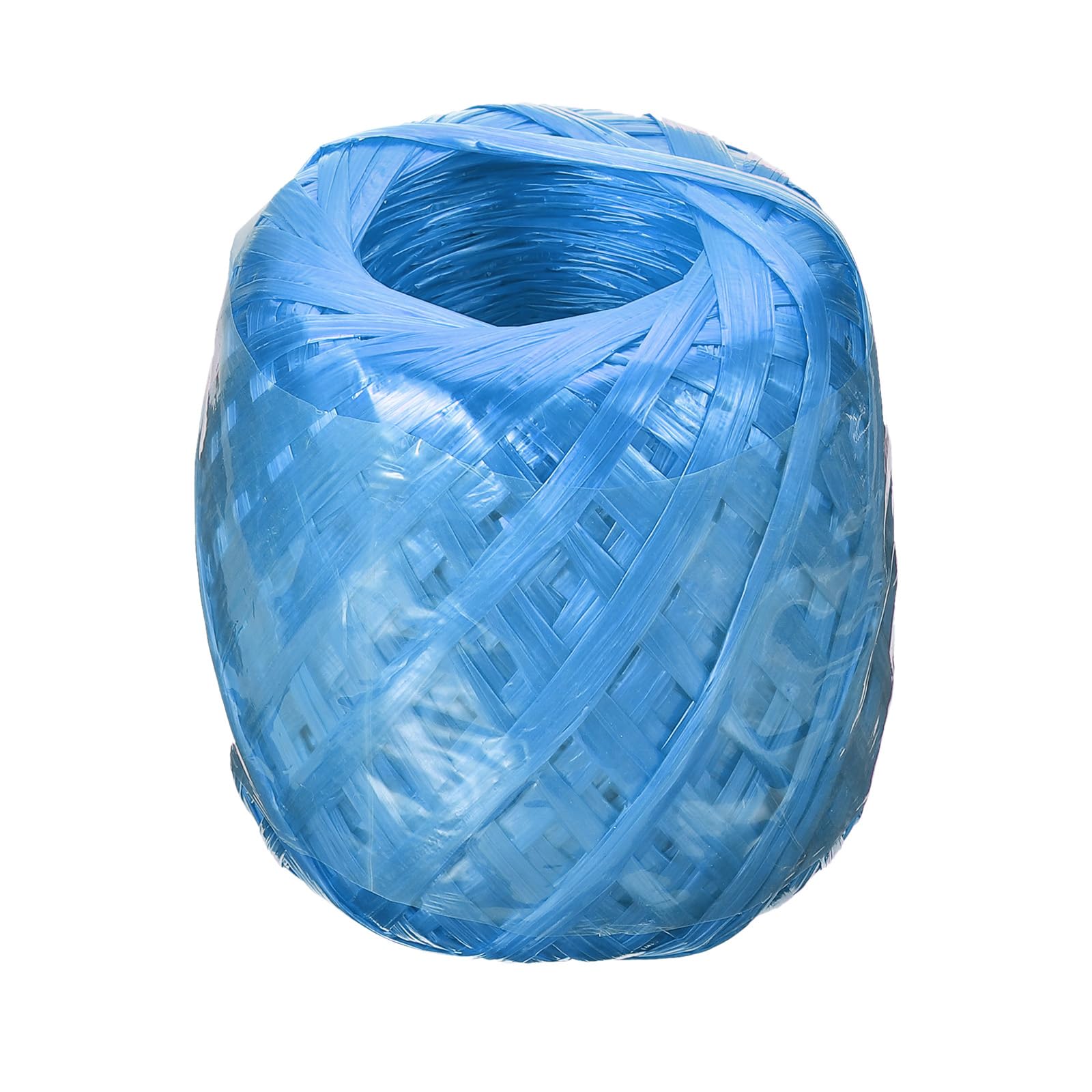 PATIKIL 180m/590Ft Polyester Nylon Plastic Rope, Twine Household Bundles Ropes Roll for Gardening Packing Crafting DIY Blue