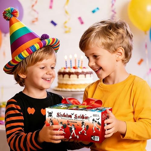 Miniatura 8 de Juego de 6 Figuras de Acción T13, Esqueleto de Juguete de Acción Mini Esqueletos para Decoraciones de Halloween Maniquí 13, Titán 13, Juguete de