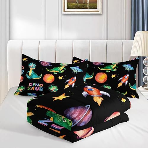 Miniatura 10 de CVHOUSE Juego de edredón Kawaii de gato, tamaño individual, juego de ropa de cama Kawaii de dibujos animados para niños, lindo juego de edredón de