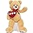 MorisMos Love Heart Red Giant Teddy Bear, I Love You Bear Plush Stuffed Animal Valentines Gift Girlfriend Boyfriend, Birthday, 35.5 Inch