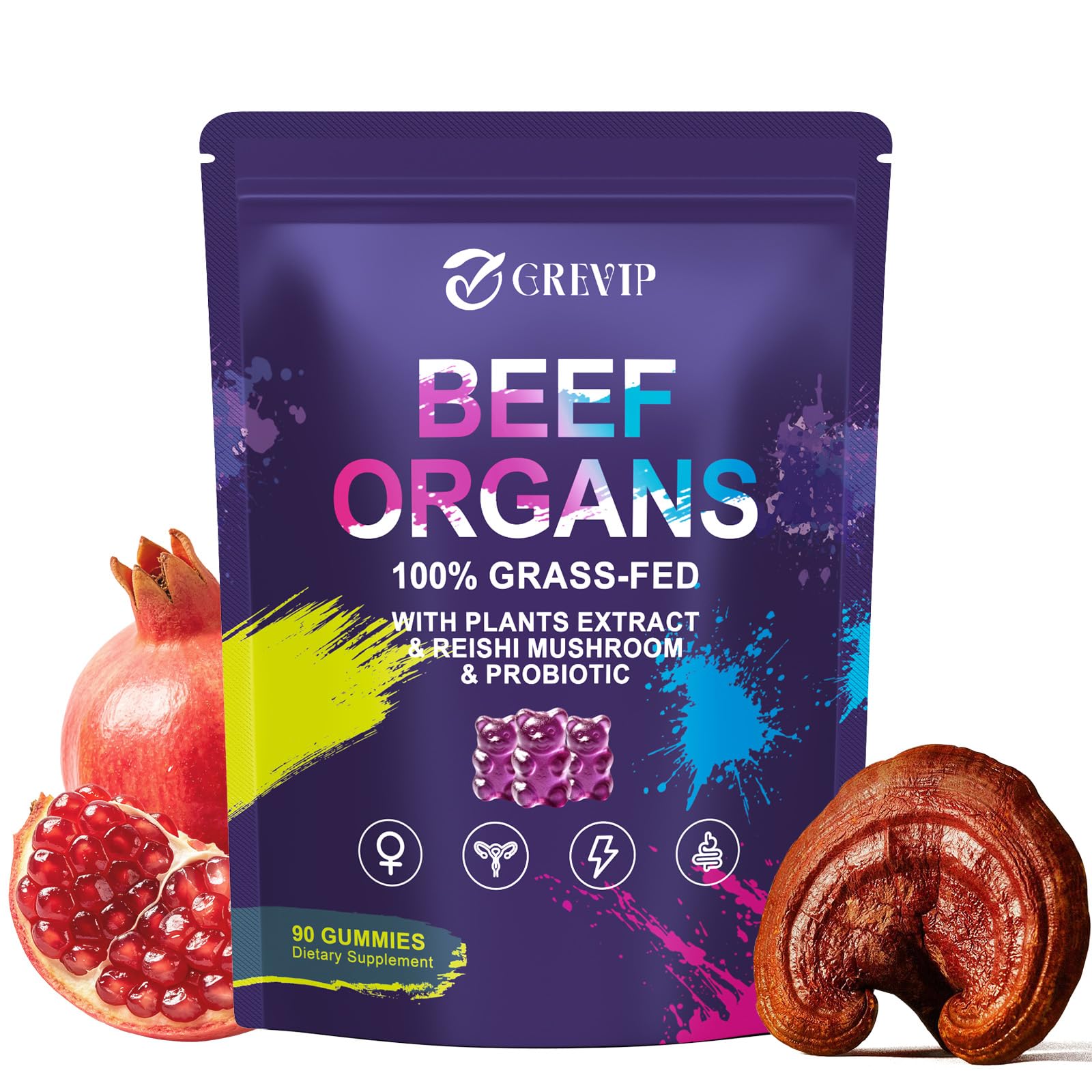 Beef Organ Supplement for Women Beef Organ Gummies