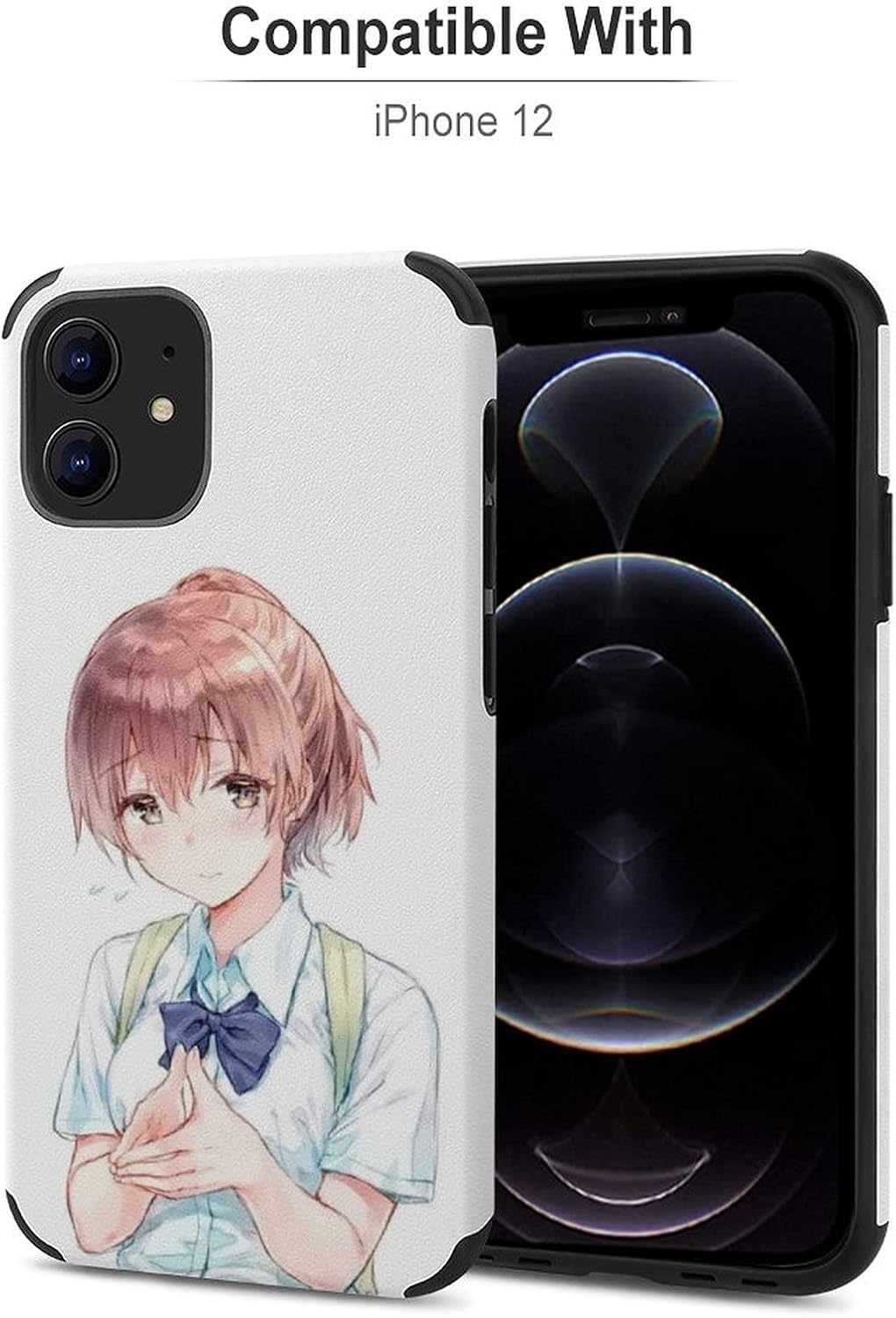 Amazon Co Jp Evisuk 聲の形 いしだ しょうや にしみや しょうこ スマホケース ケース Iphone12 Iphone12 Pro Iphone12mini Iphone12pro Max適応 耐衝撃 軽量 傷付き防止 全面保護 アニメ キャラクター かわいい おしゃれ グッズ 家電 カメラ