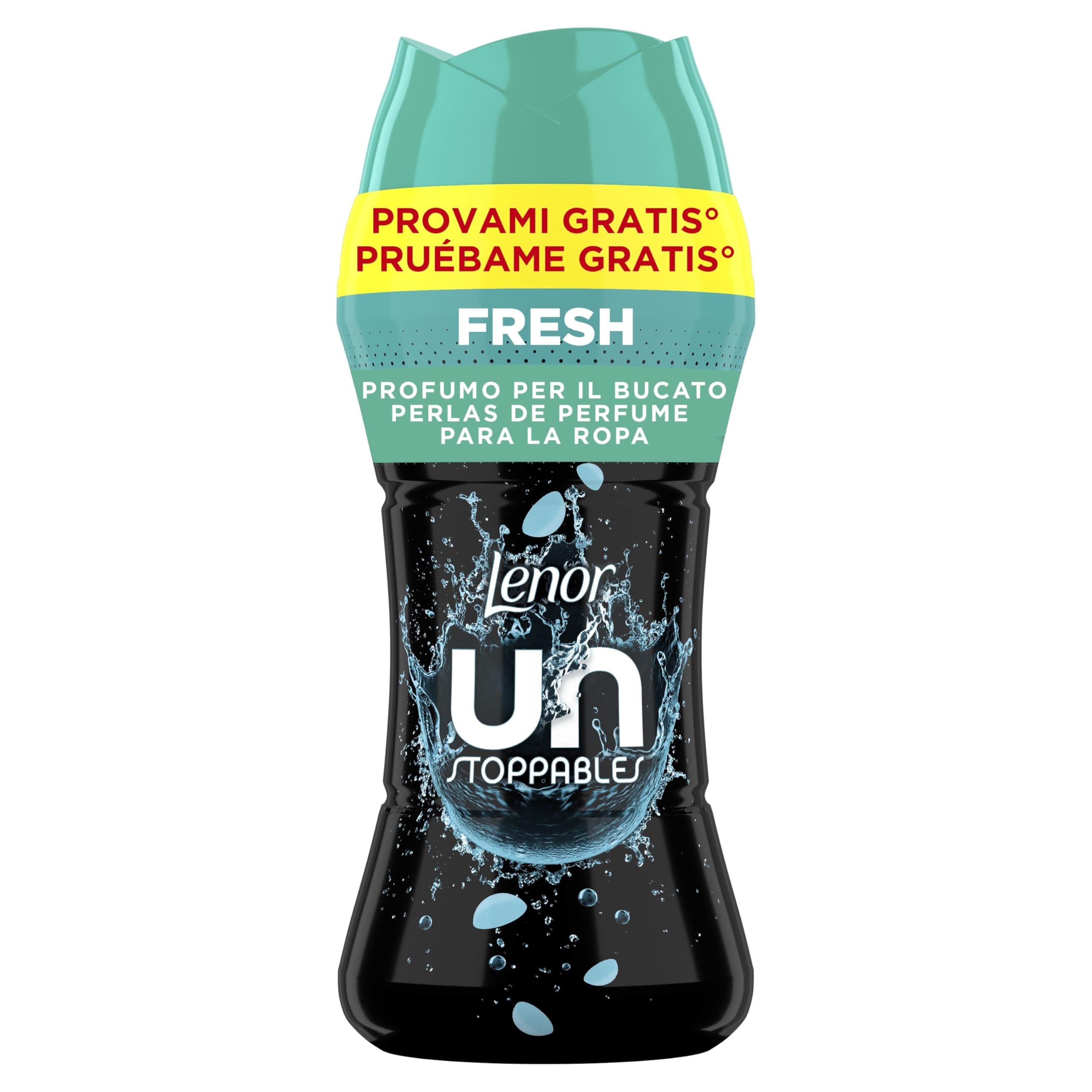 Lenor UNstoppables Perlas de Perfume para la Ropa, 96 Lavados (6 x 195g), Suavizante con Fragancia Fresca, Potenciador de Frescor