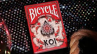 Koi Fish Bicycle Playing Cards Poker Size Deck USPCC Custom Limited Edition