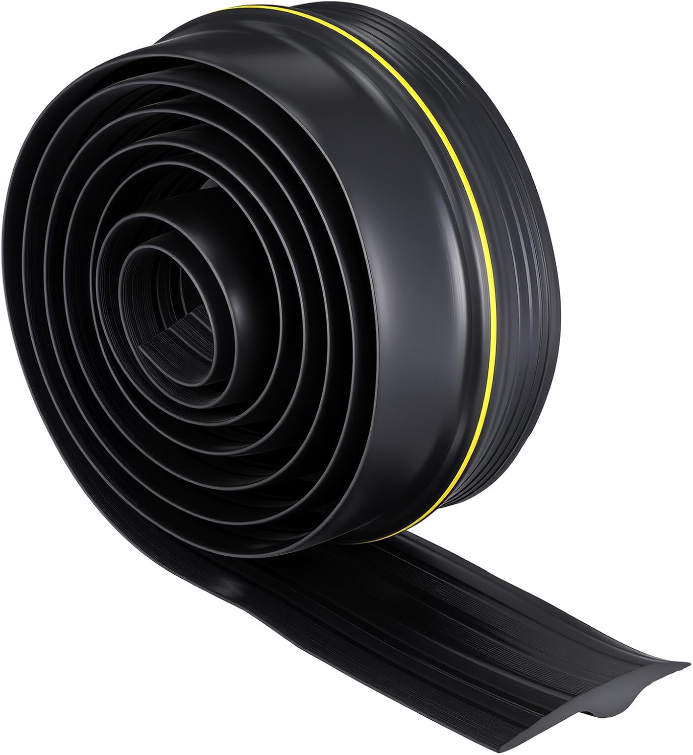 Garage Door Bottom Seal Strip 3-Meter Weather Stripping Rubber Seal for Garage Door for Home Weatherproofing and Dust Protection