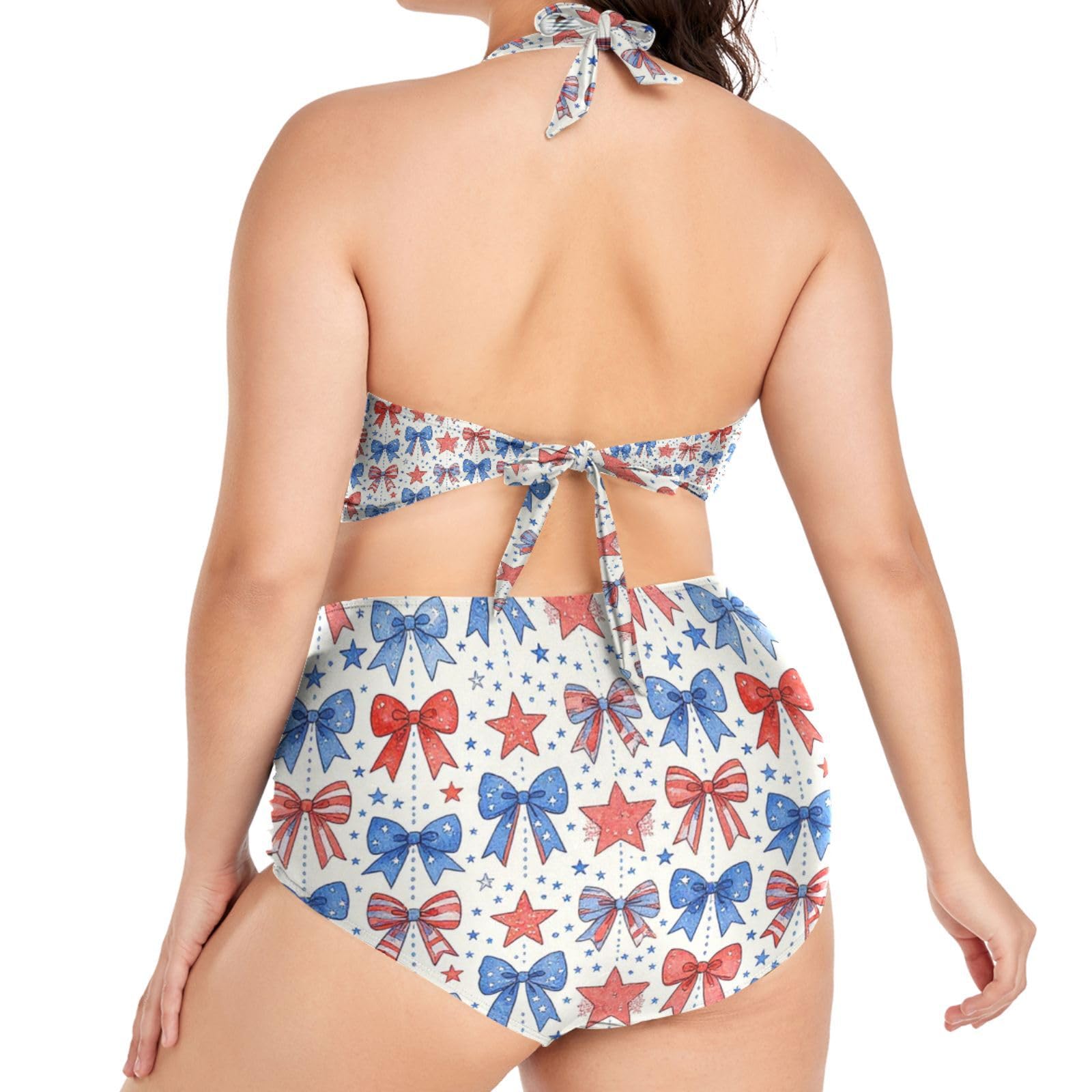 FRODOTGV Trajes de baño femeninos de talla grande L-4XL