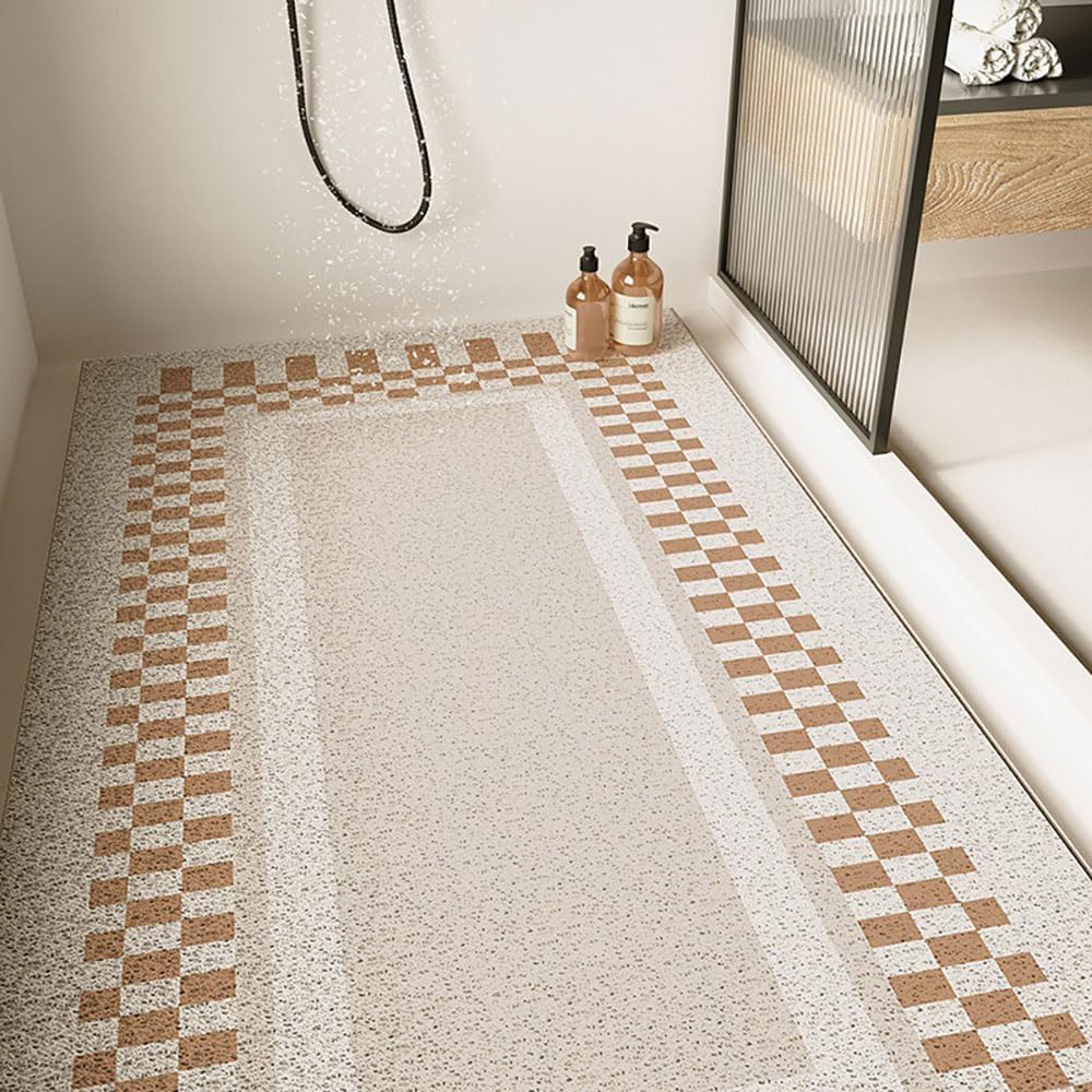 Tappetino Minimalista – Gomma luffa Rapida(Khaki D,100x120cm)