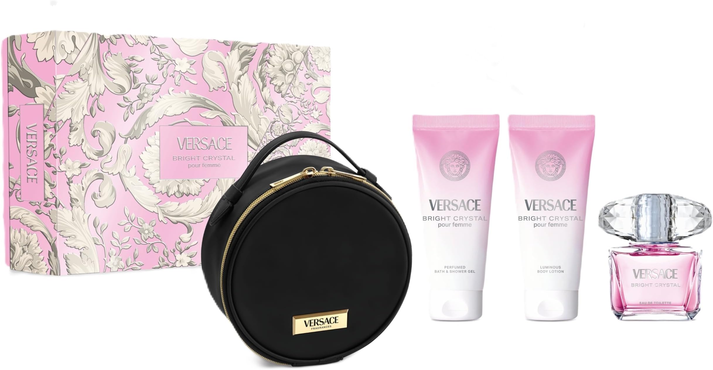 BRIGHT CRYSTAL EDT 90ML GIFT SET