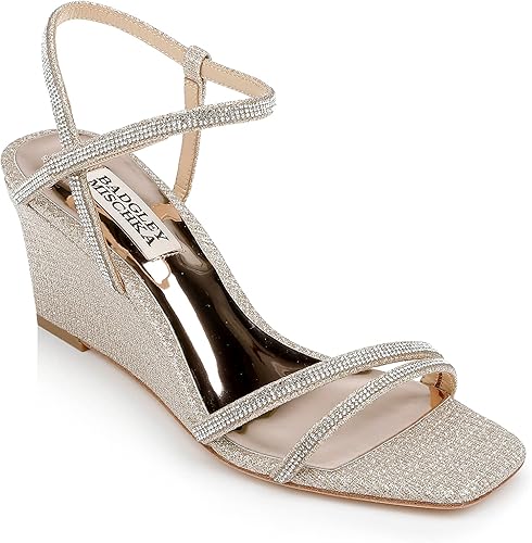 Badgley Mischka Sandalia de cuña Unity para mujer