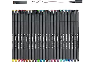 The Perfect Fineliner Pens for Your Bullet Journal: ai-natebok Fineliner Color Pens Set