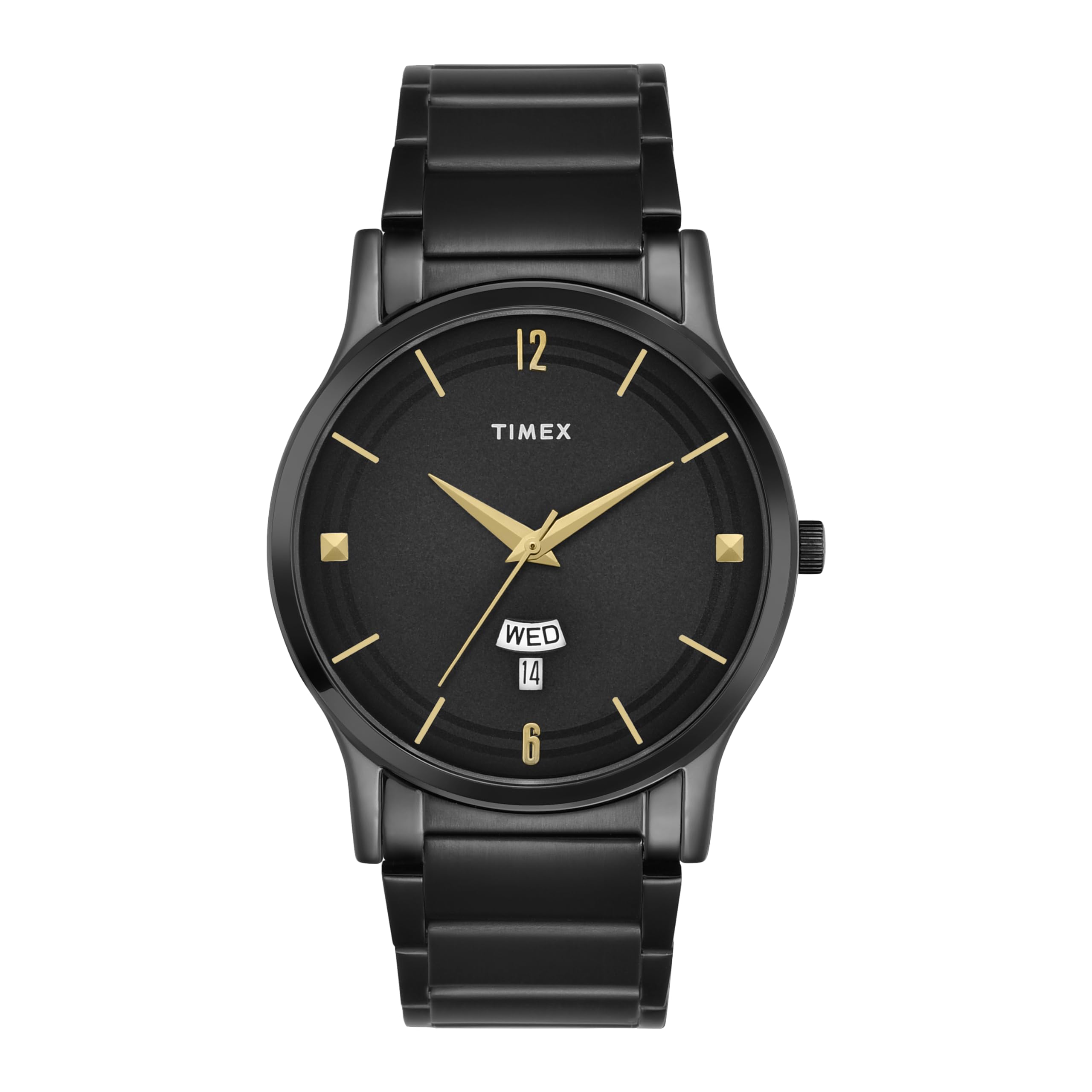 TIMEX Men Stainless Steel Black Round Analog Dial Watch- Tw000R459, Band Color-Black (B0CQRRJ2MD) Amazon Price History, Amazon Price Tracker