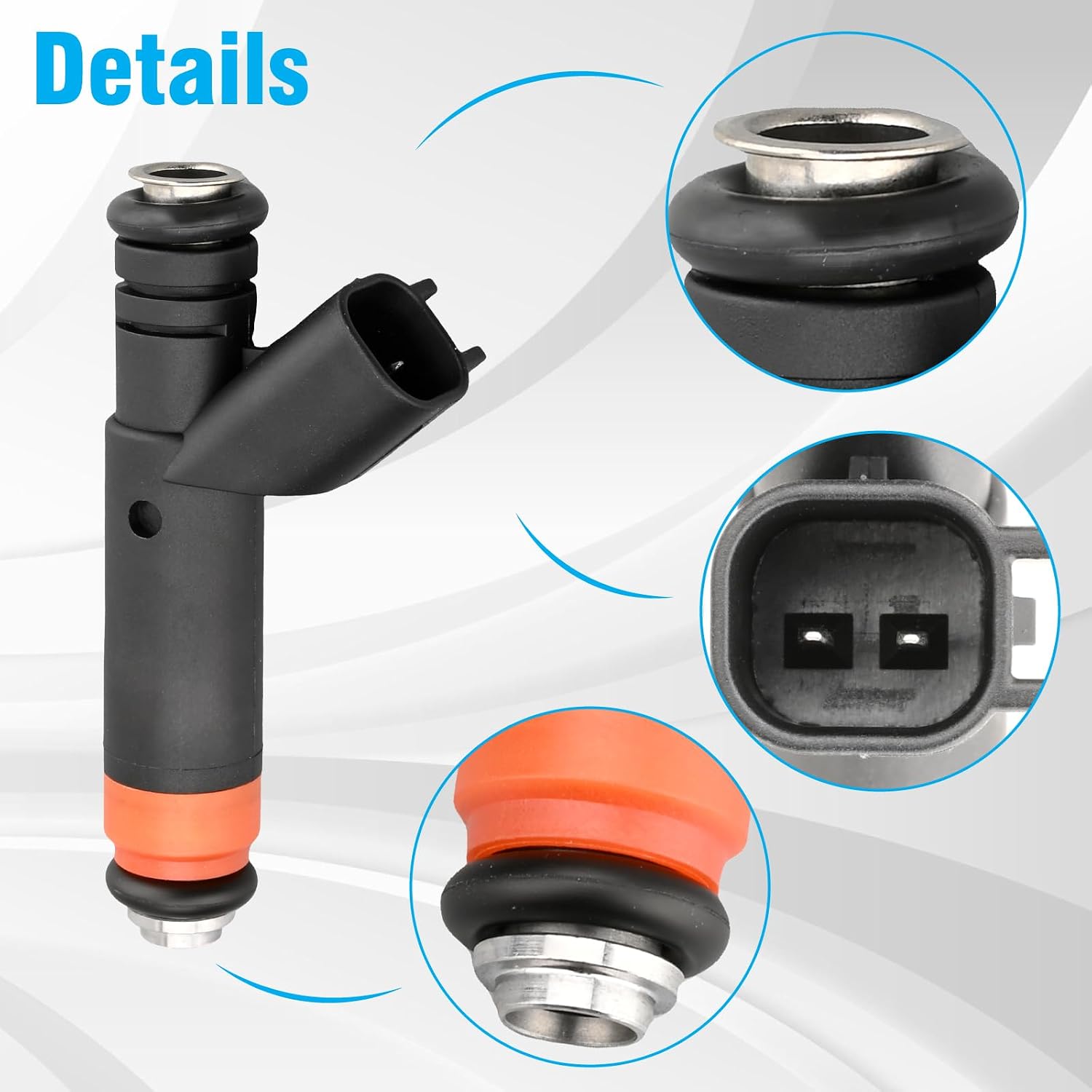 Fuel Injector Compatible With F-150 E-150 E-250 FJ460