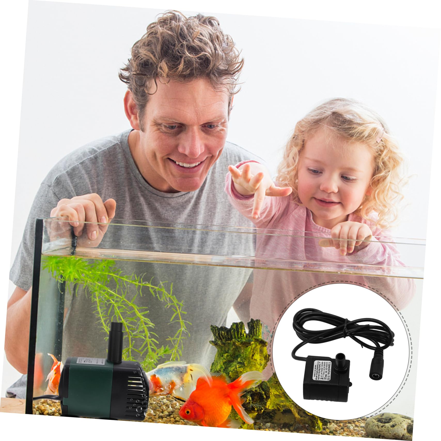 COLLBATH 3St Tauchpumpe Gartenteichpumpe aquarienpumpe brunnenpumpe Fischteichpumpe wasserpumpe Pumpe für Hydrokultursysteme Teichpumpen tauchfähig im Freien Aquarium Pumpe Abs