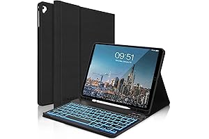 D DINGRICH iPad 9.7 Case with Keyboard